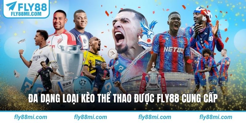 Đa dạng loại kèo thể thao được fly88 cung cấp